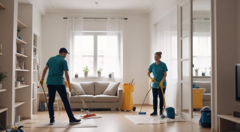 Уборка квартир по цене 90 рублей за квадратный метр