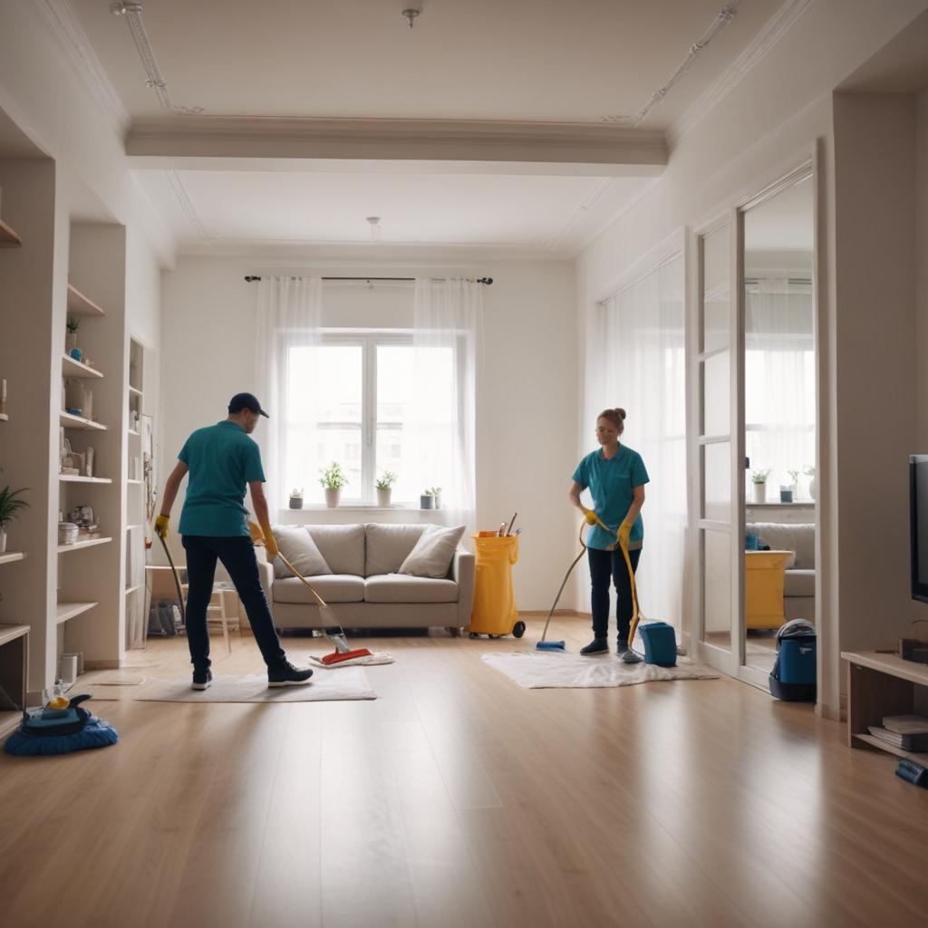 Уборка квартир по цене 90 рублей за квадратный метр